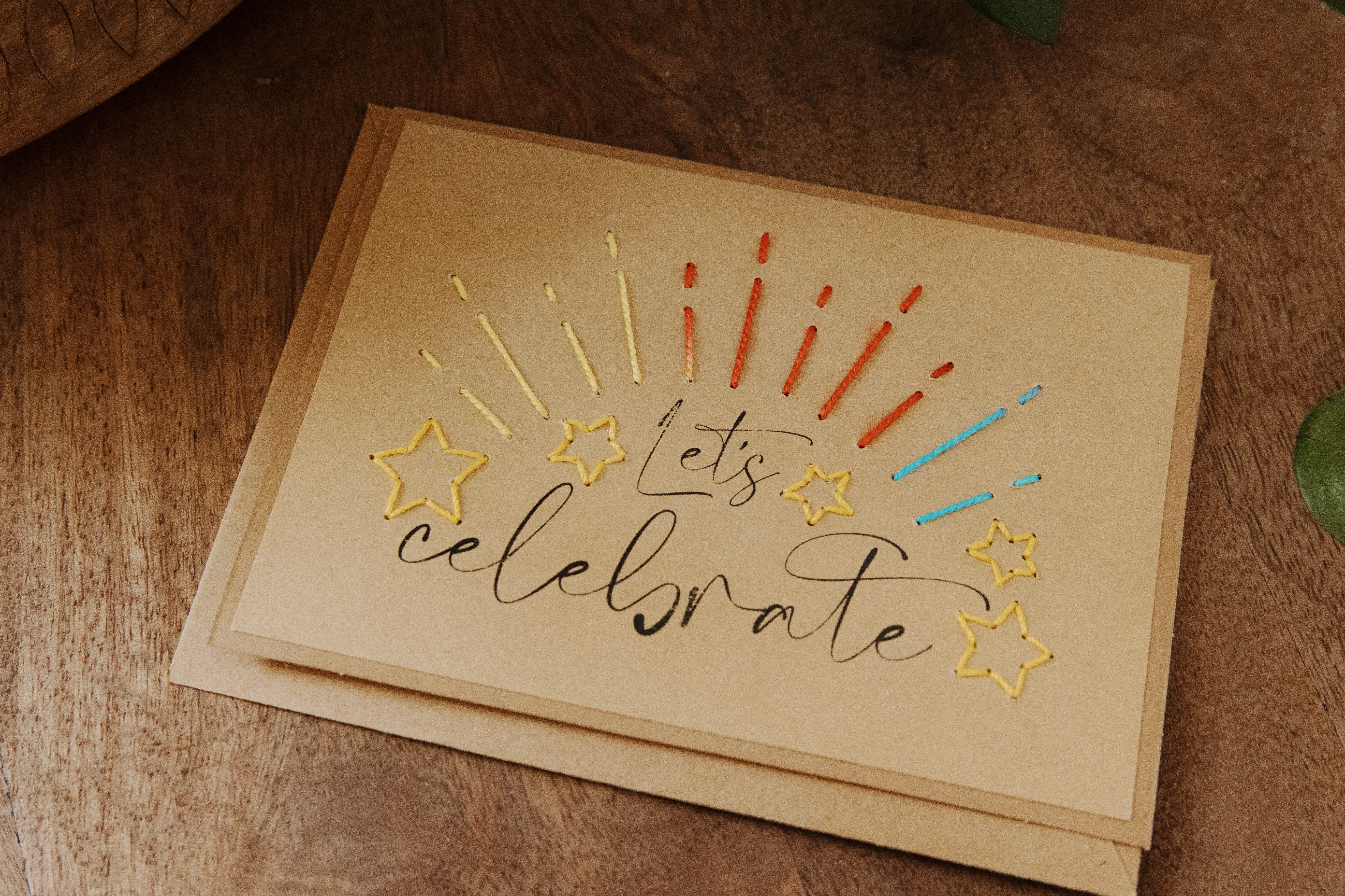 Let's Celebrate Greeting Card