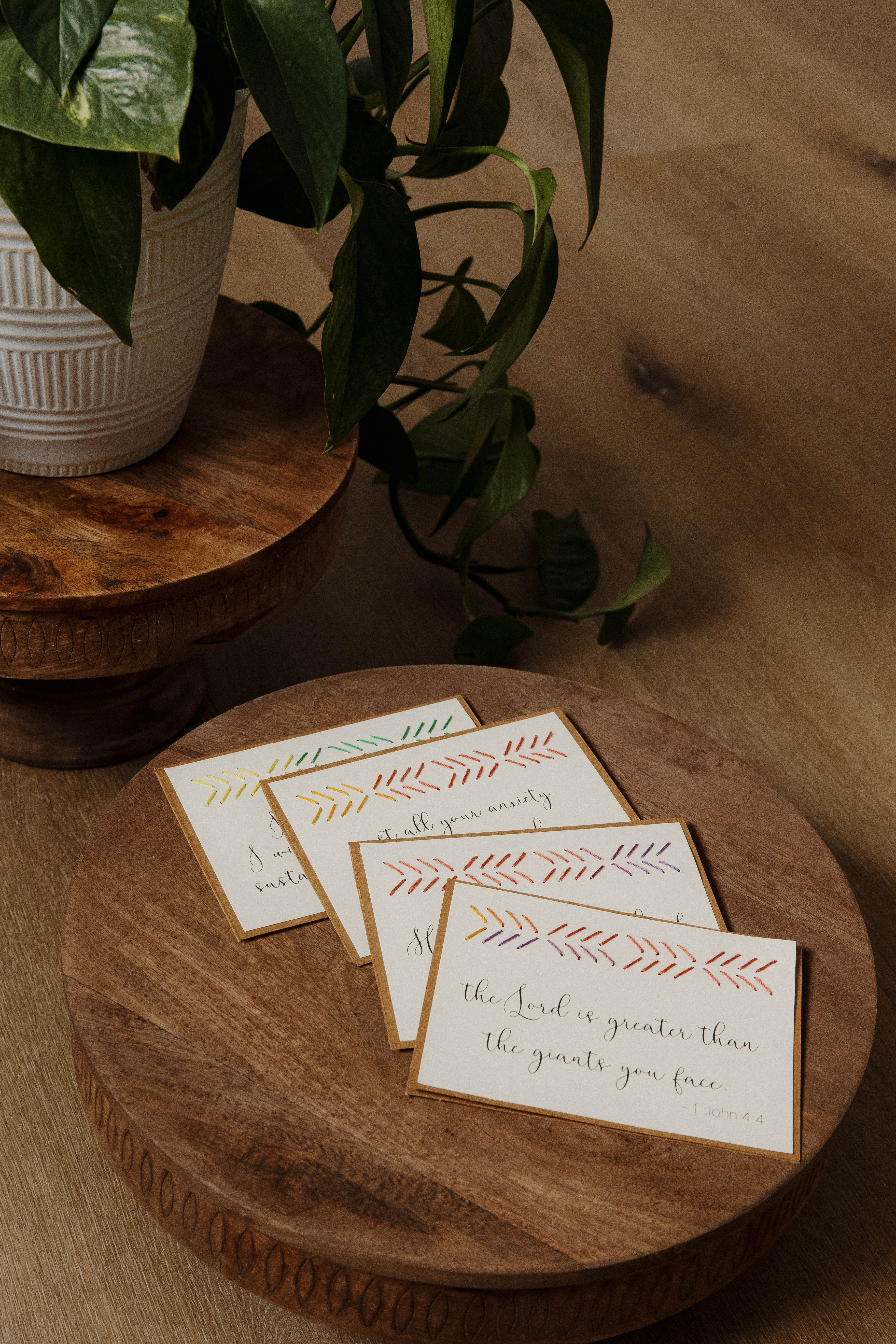 The Lord is Greater Greeting Cards