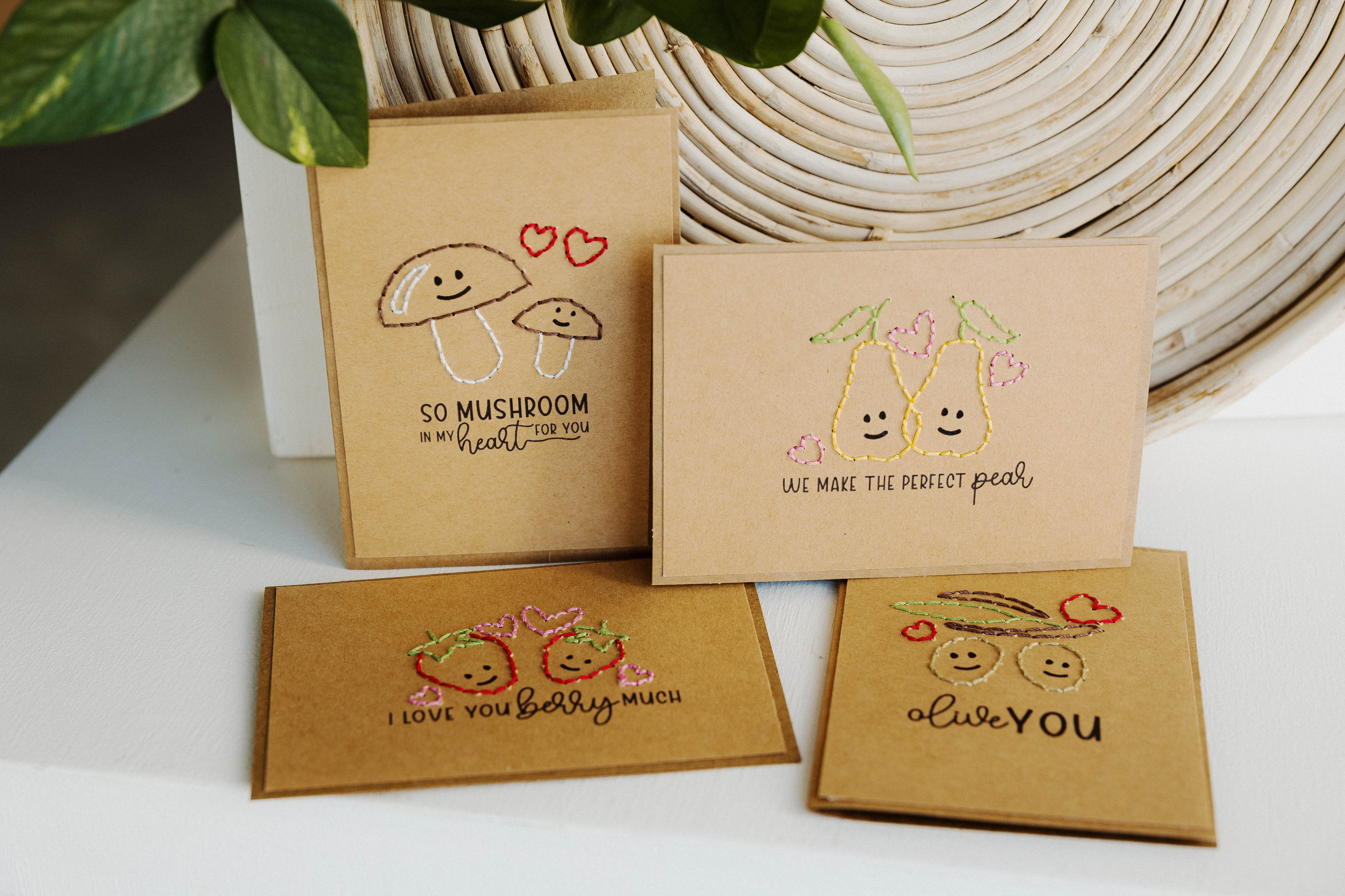 Love You Berry Much Greeting Cards