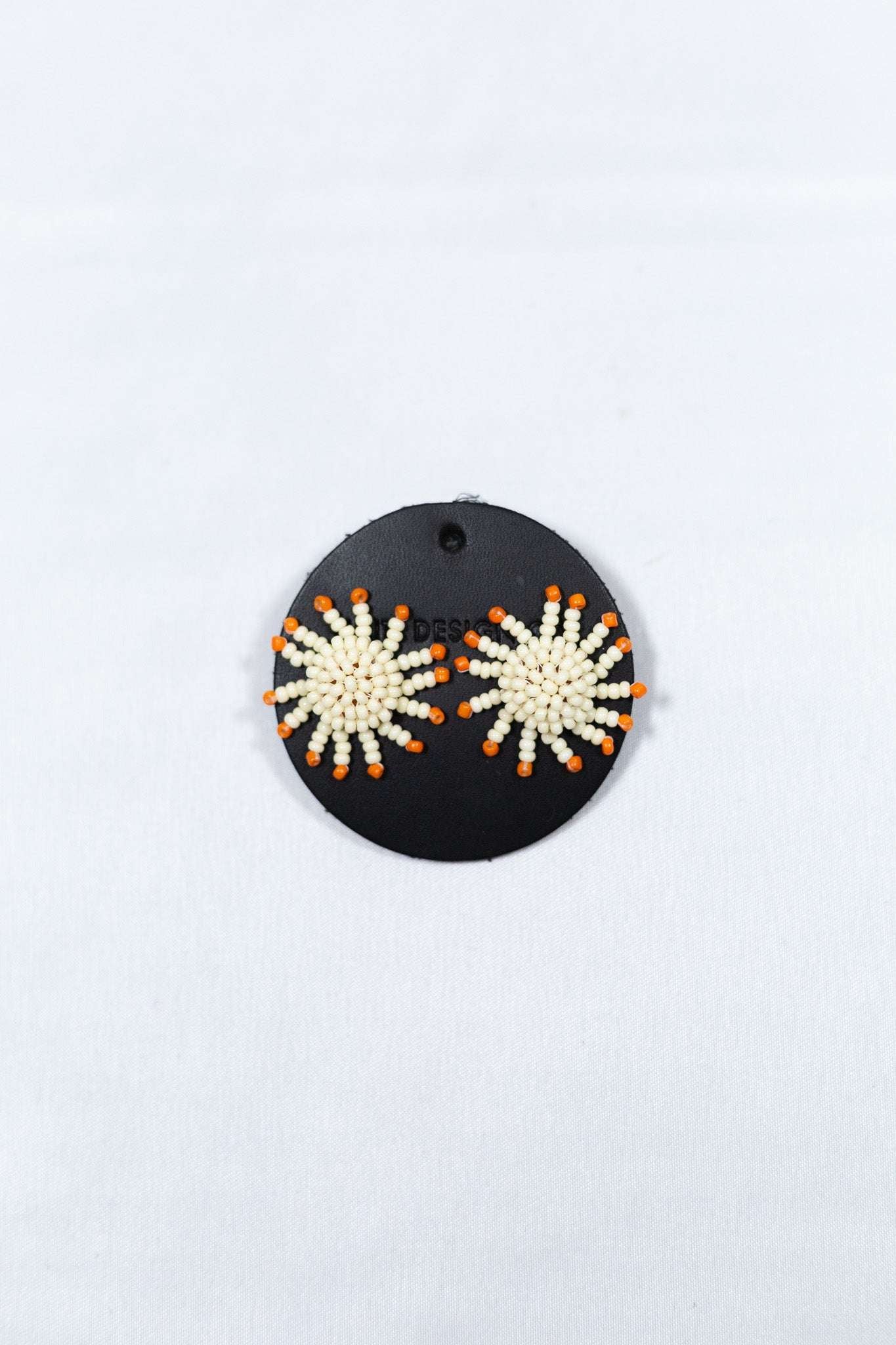 Beaded Sunburst Earring