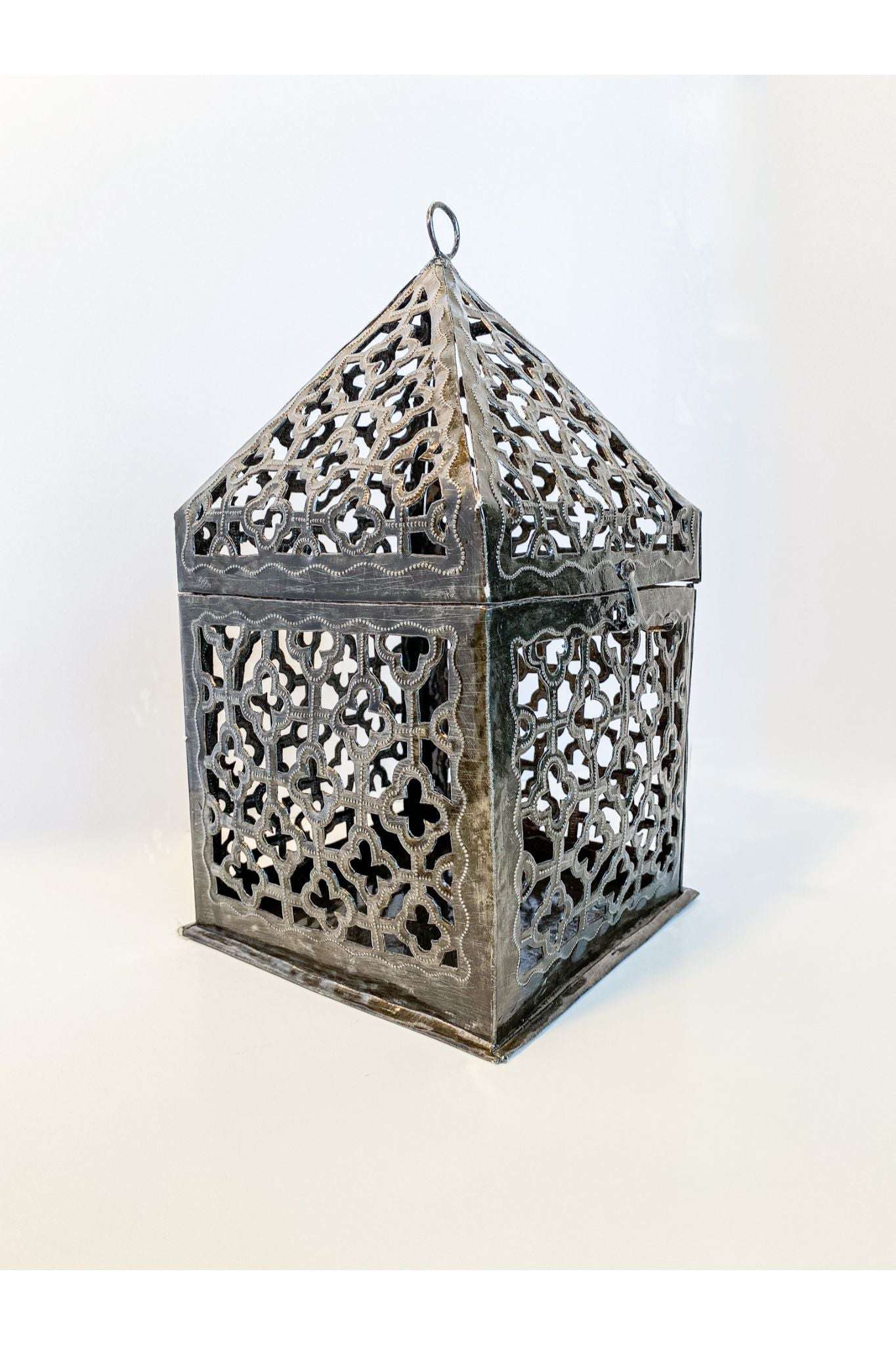 Recycled Metal Lantern