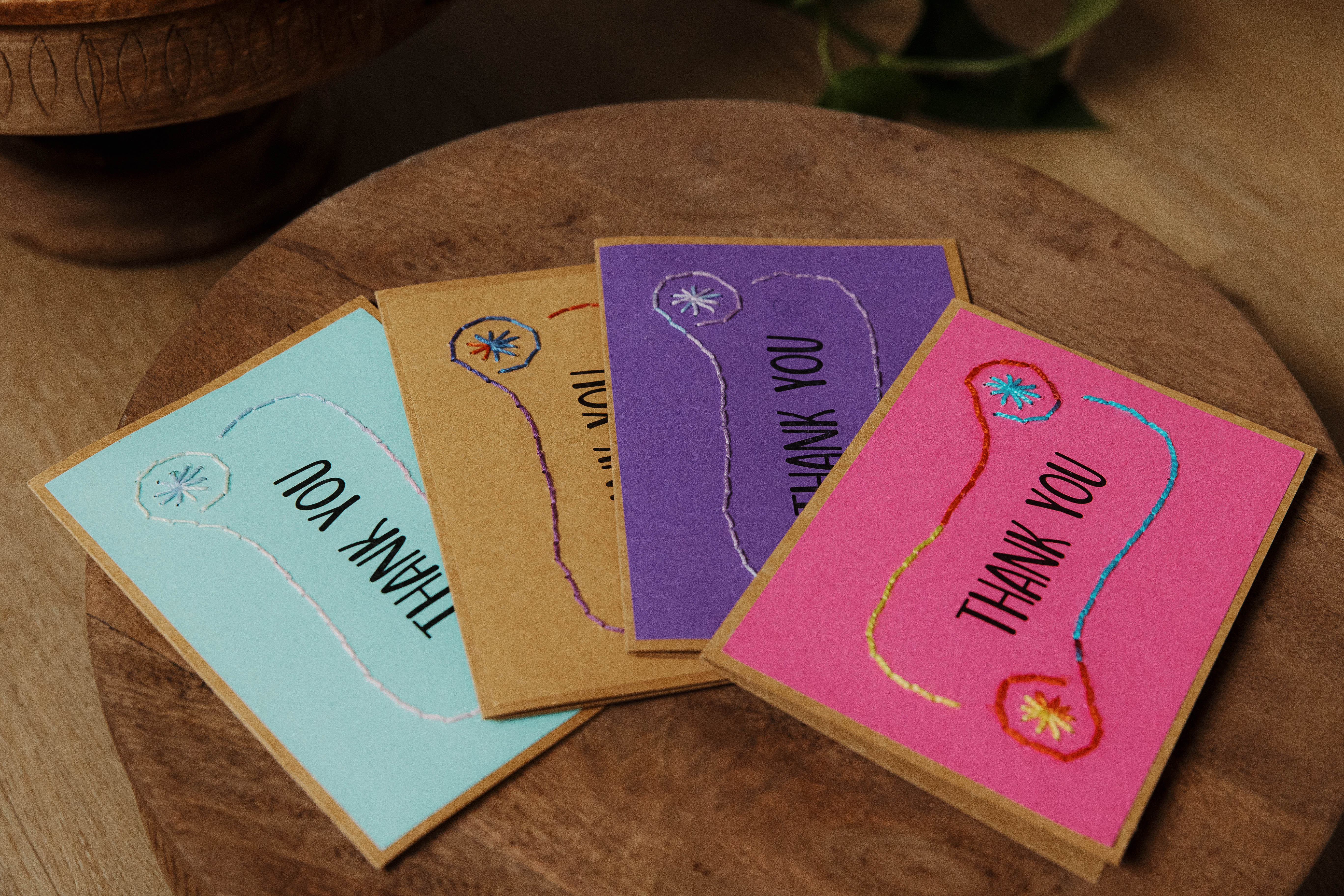 Thank You Scroll Greeting Cards