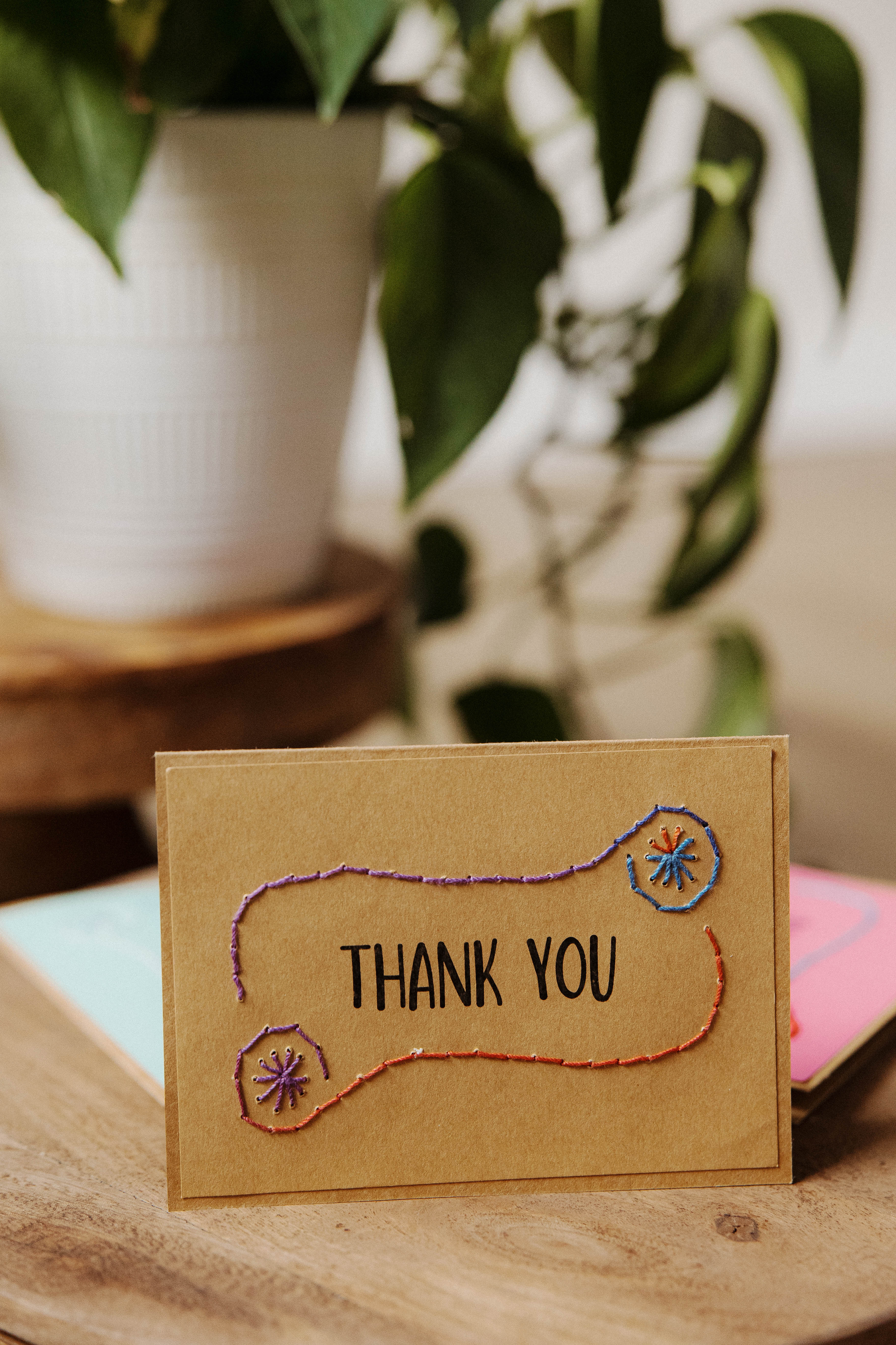 Thank You Scroll Greeting Cards