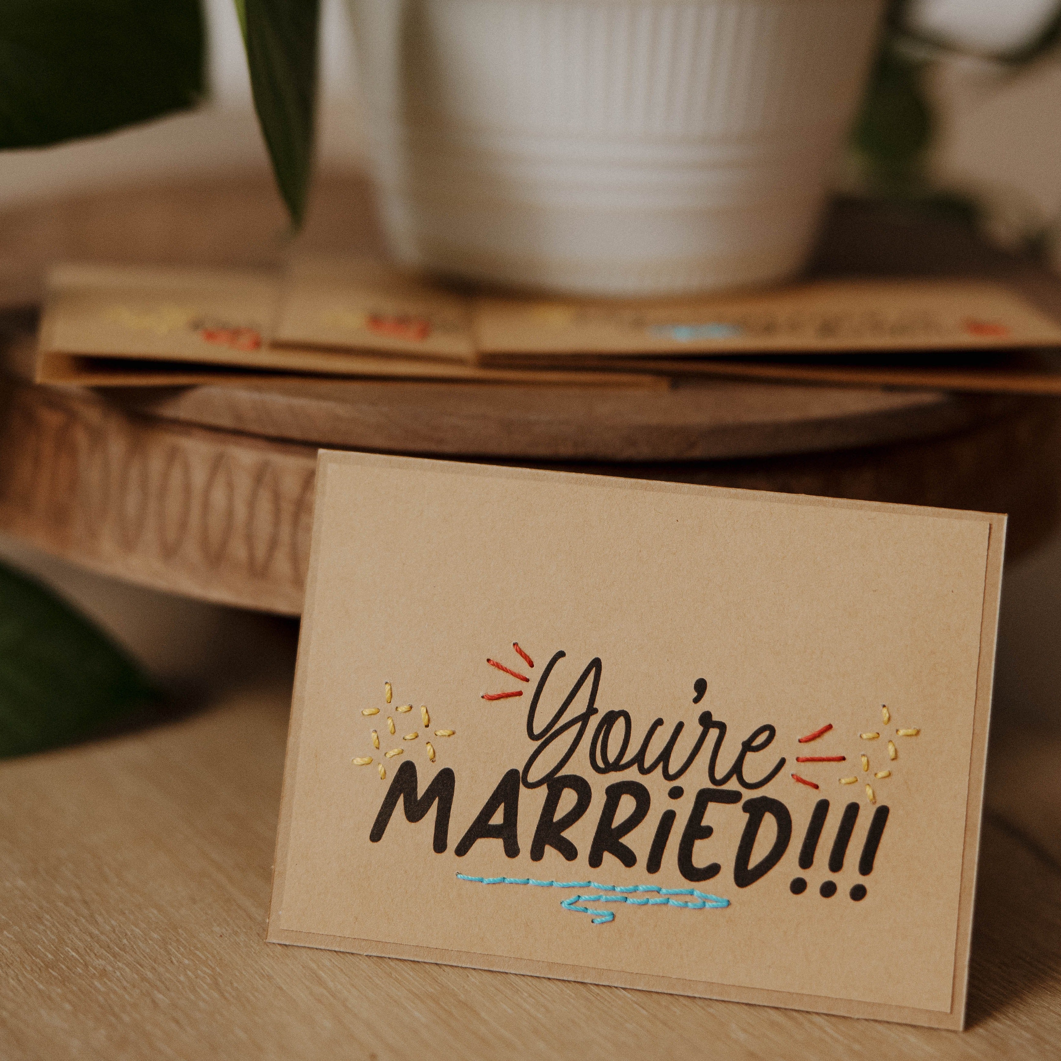 You're Married Greeting Cards