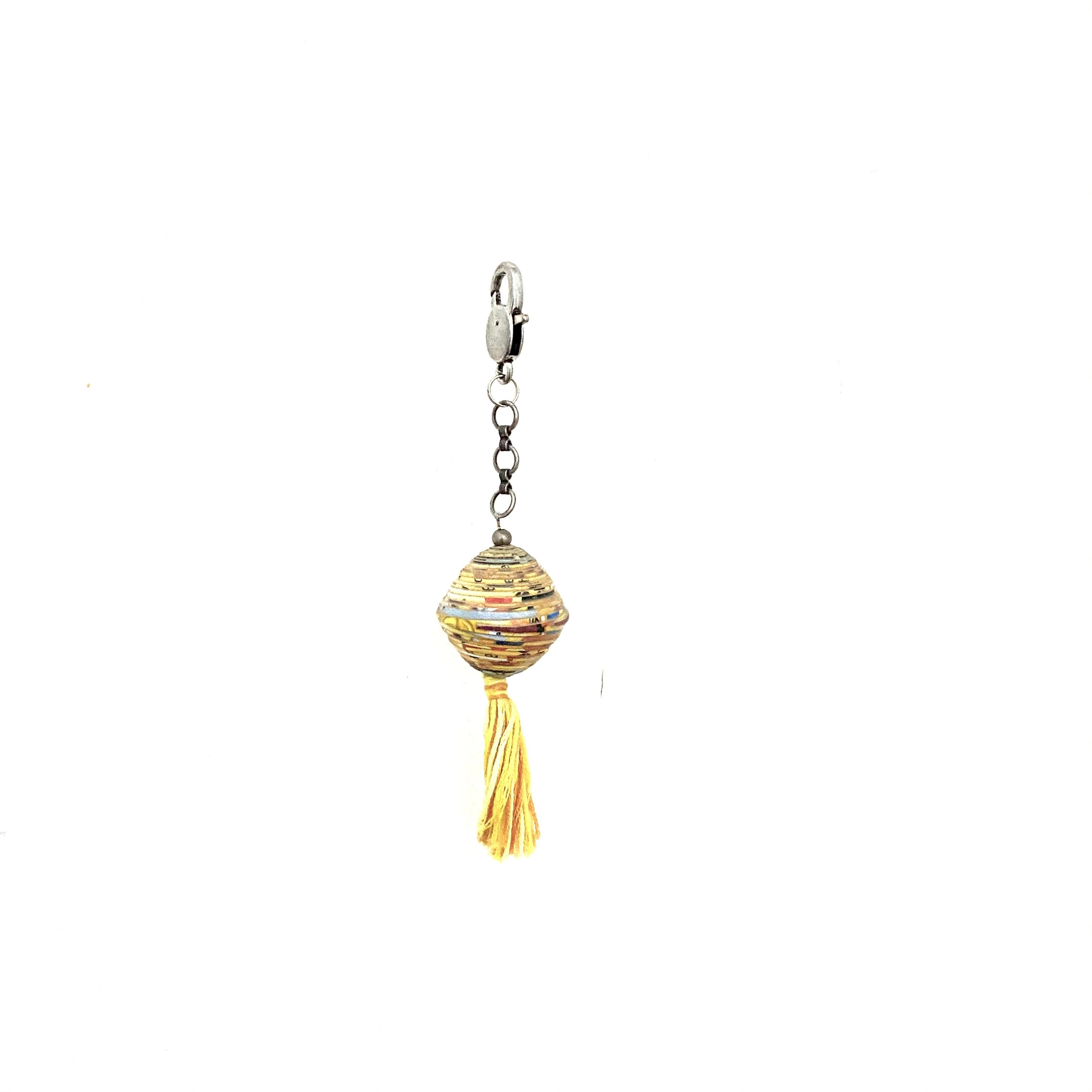 Cereal Box Bead Keychain
