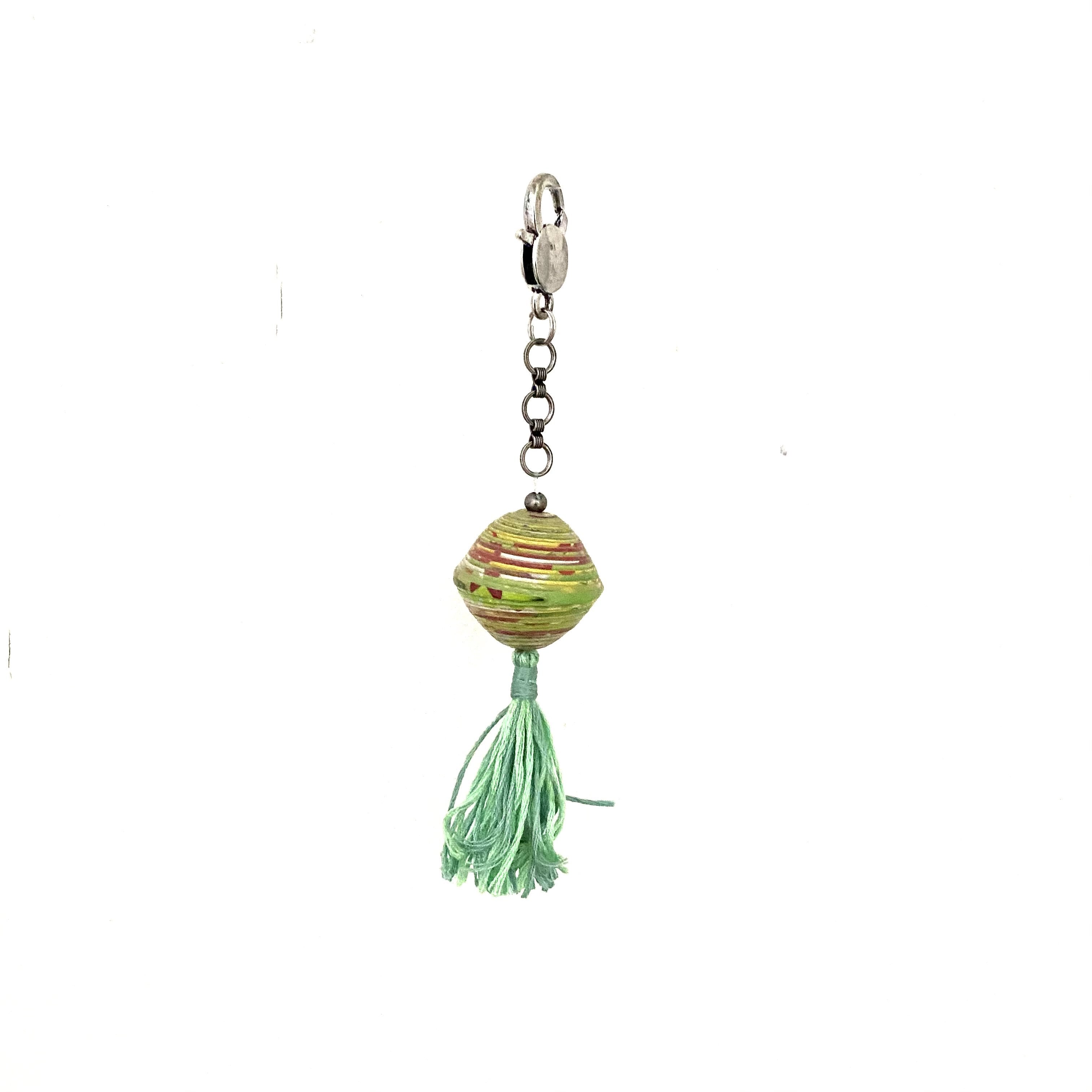 Cereal Box Bead Keychain