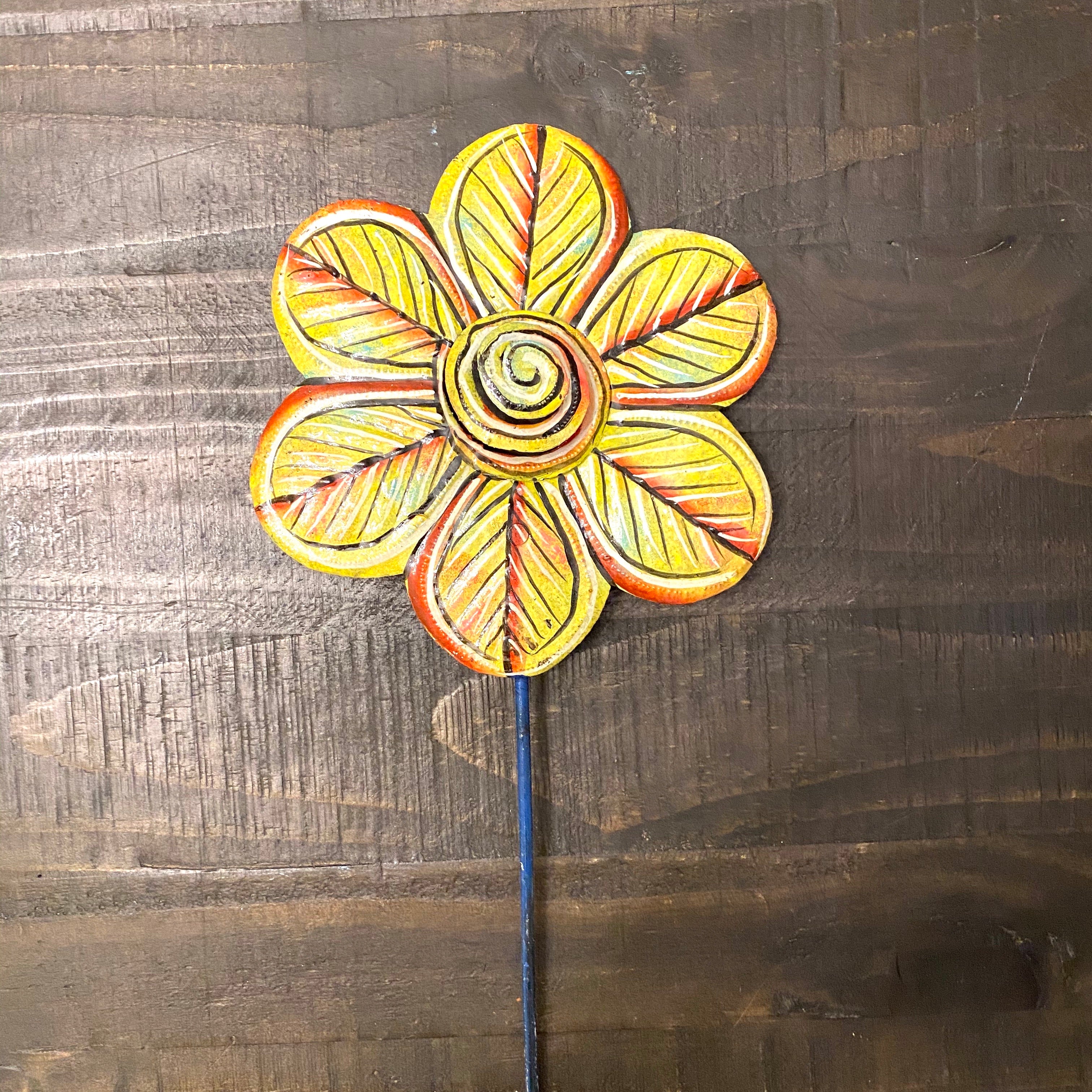 Floral Garden Stake