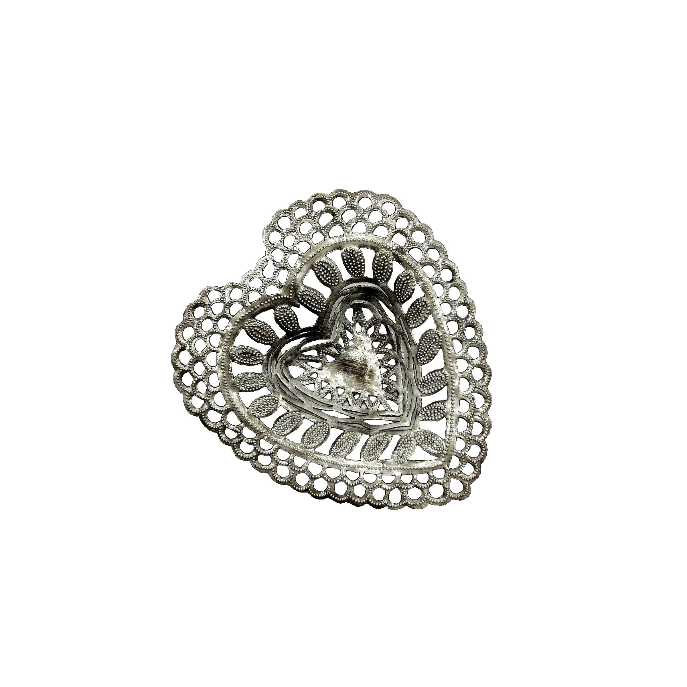 Steel Drum Heart Dish