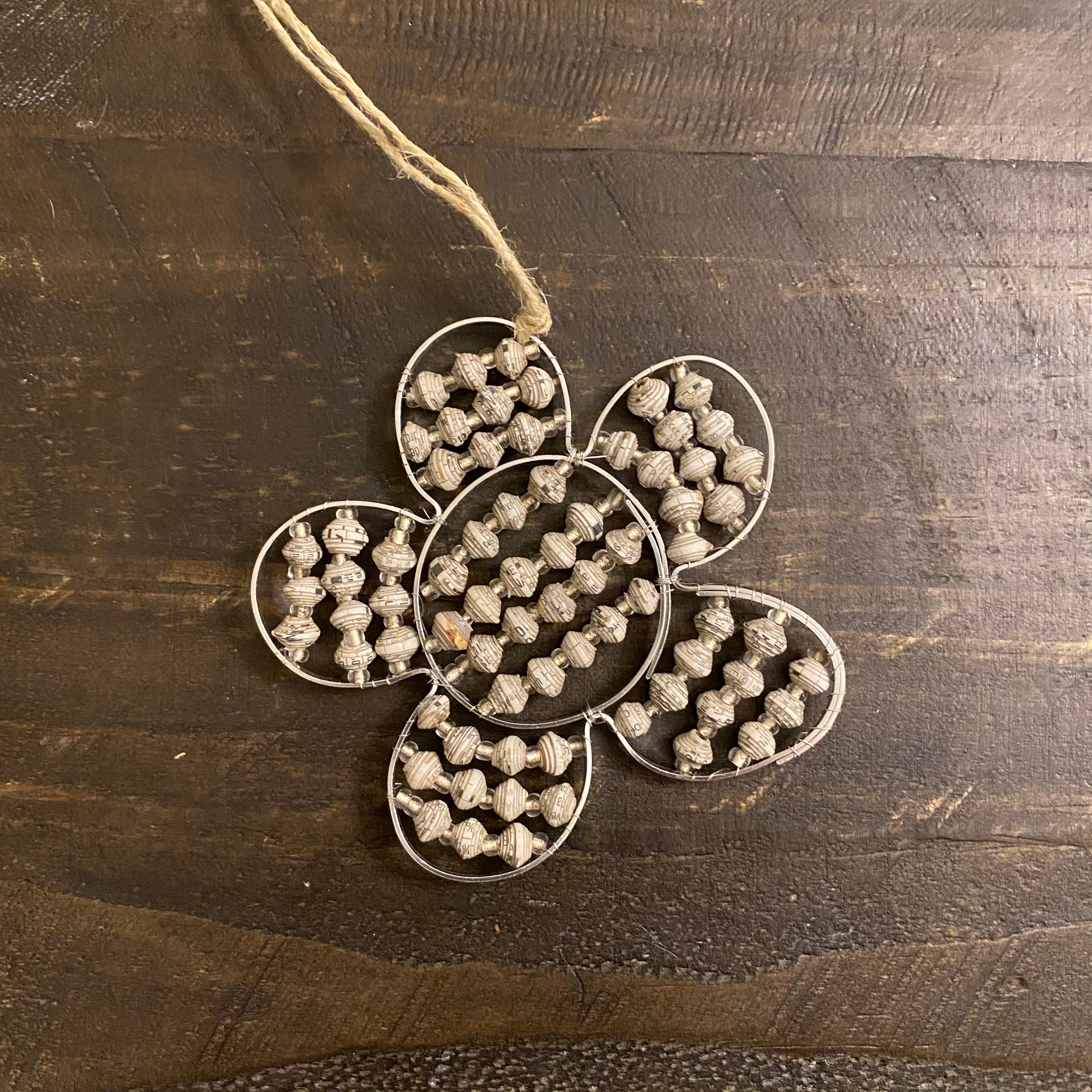Daisy Cereal Box Wire Ornament