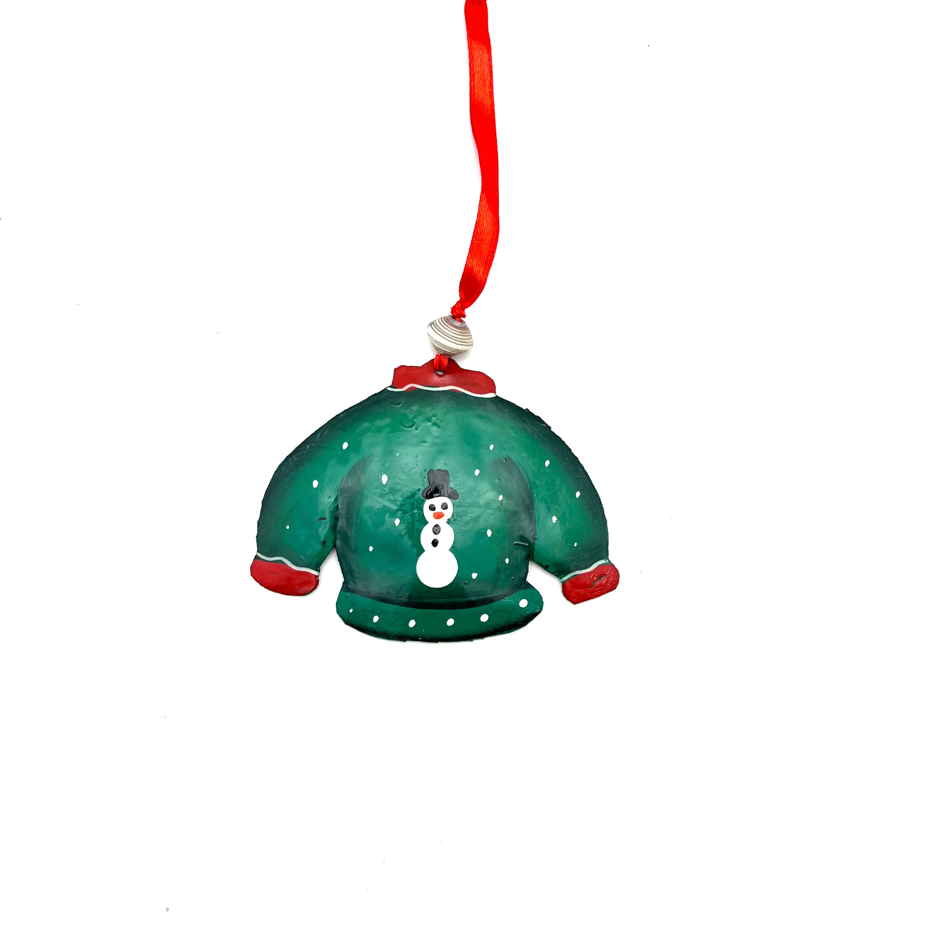 Snowman Sweater Ornament