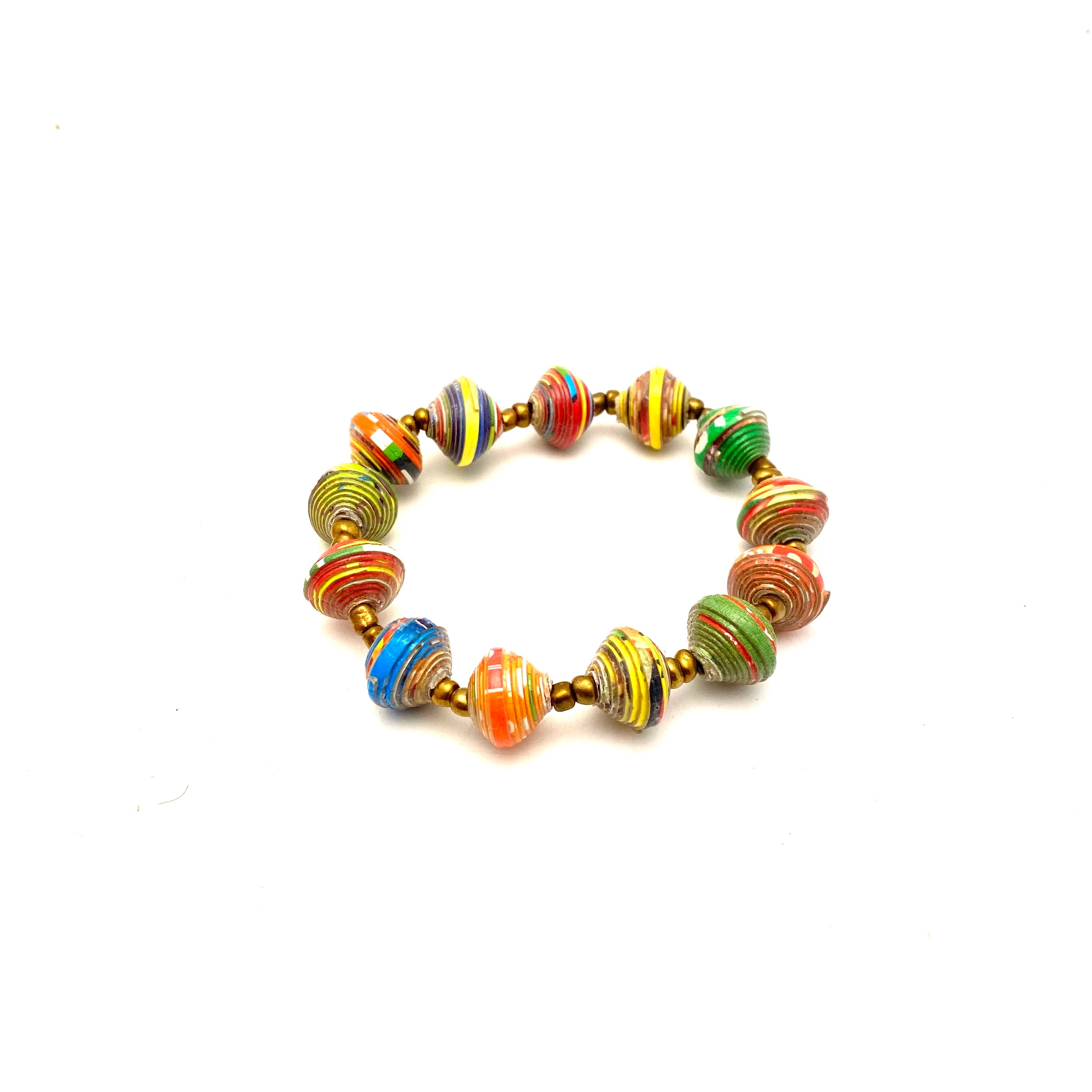 Cereal Box Bead Bracelets