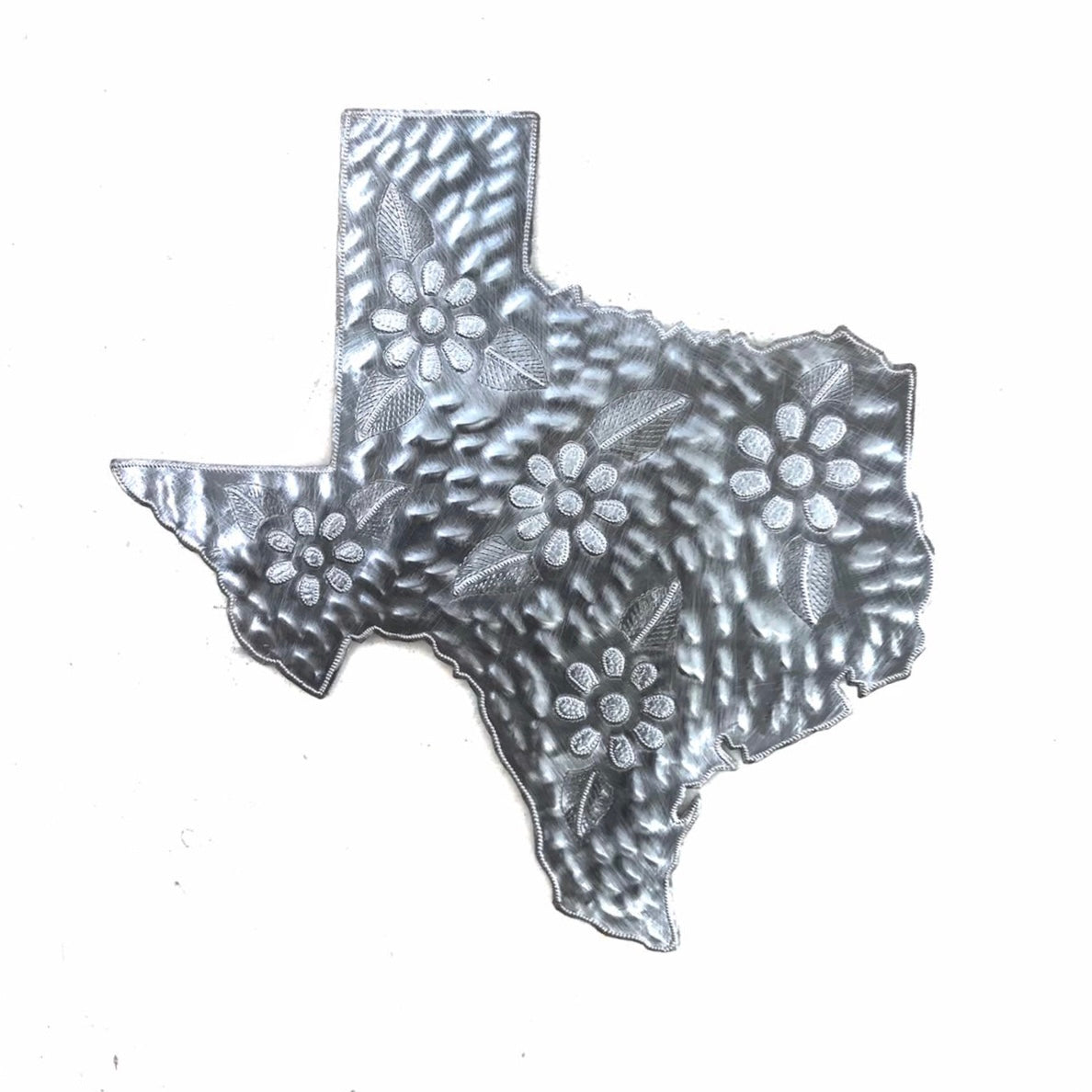 Texas Floral Metal Art