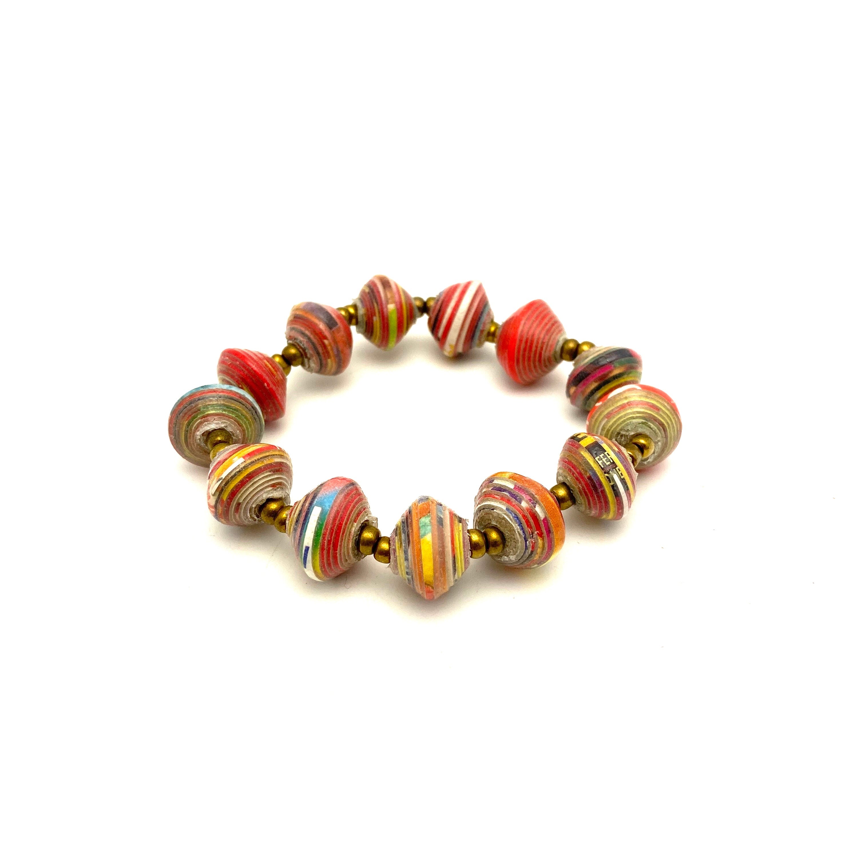 Cereal Box Bead Bracelets