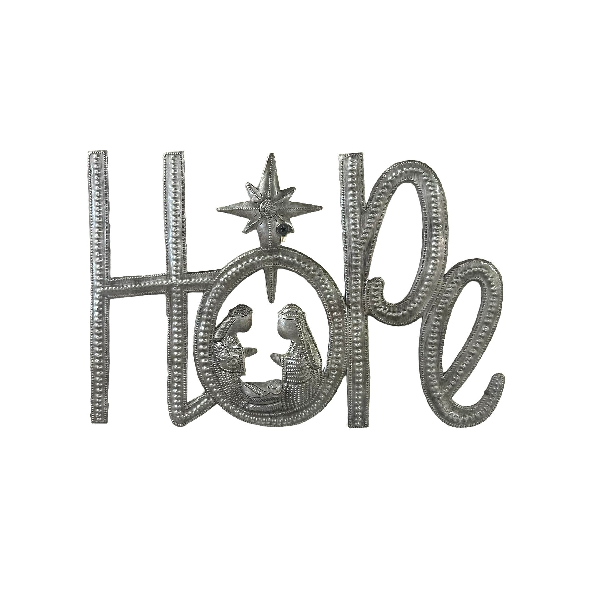 Steel Drum Hope Nativity