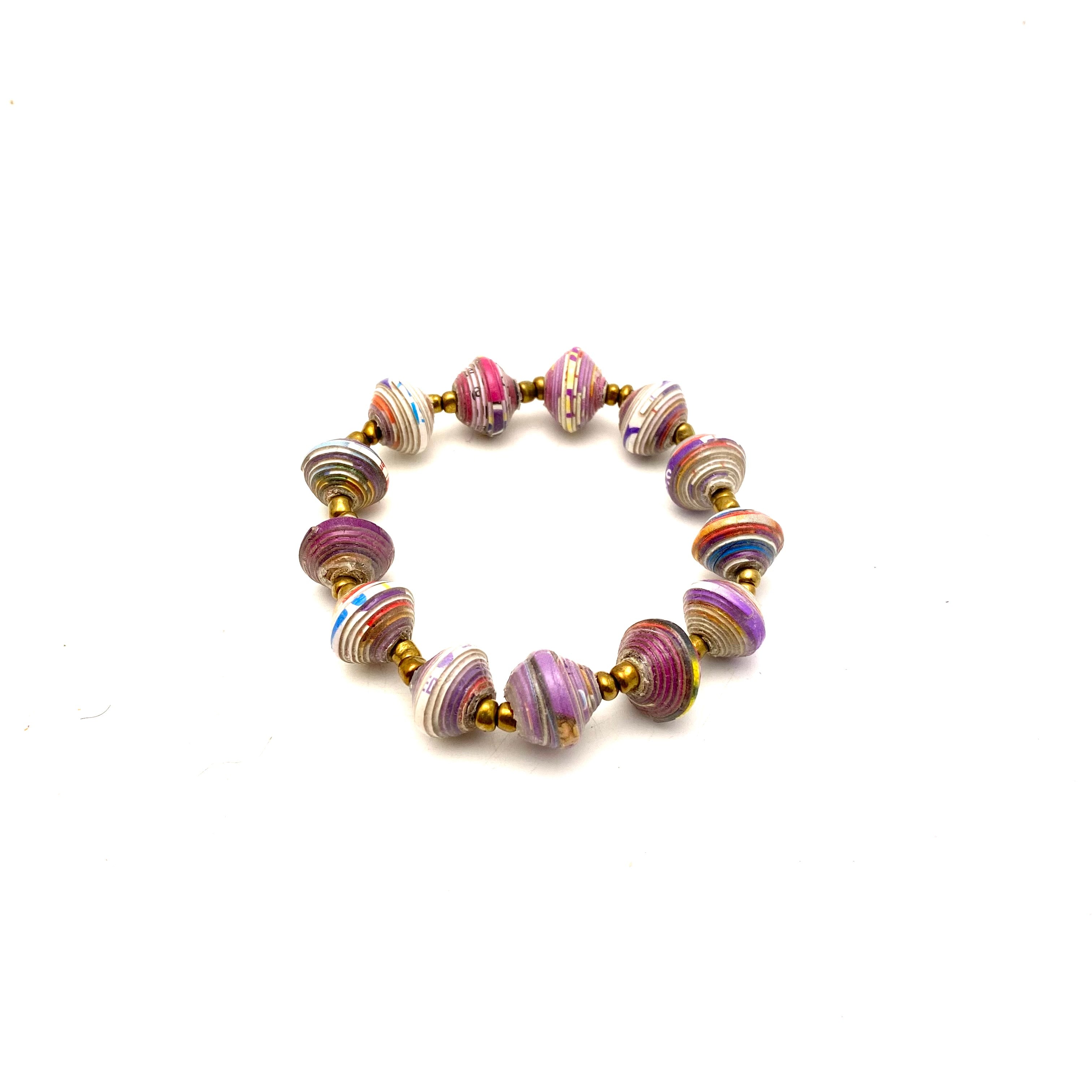 Cereal Box Bead Bracelets