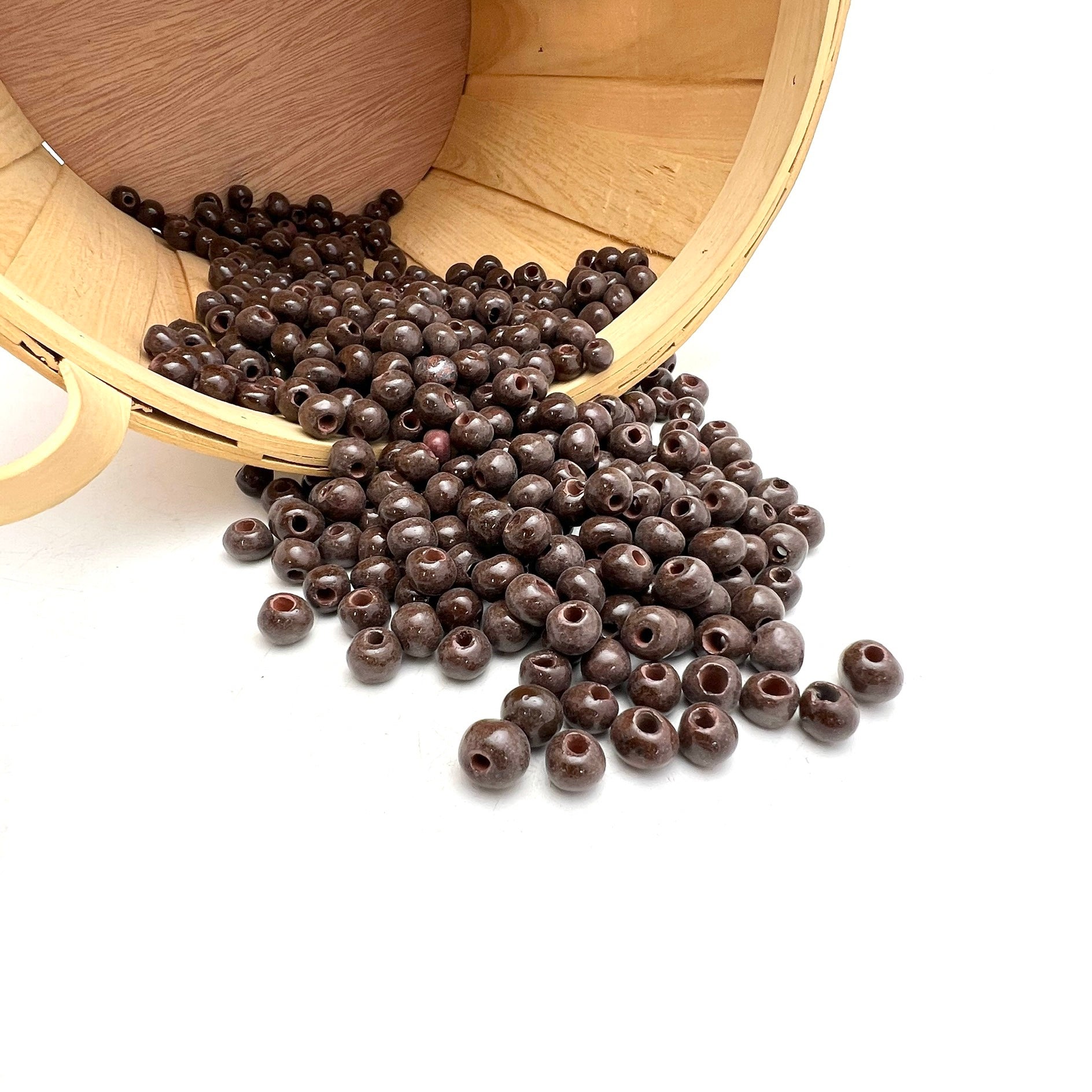 Bulk Beads - Coffee Bean