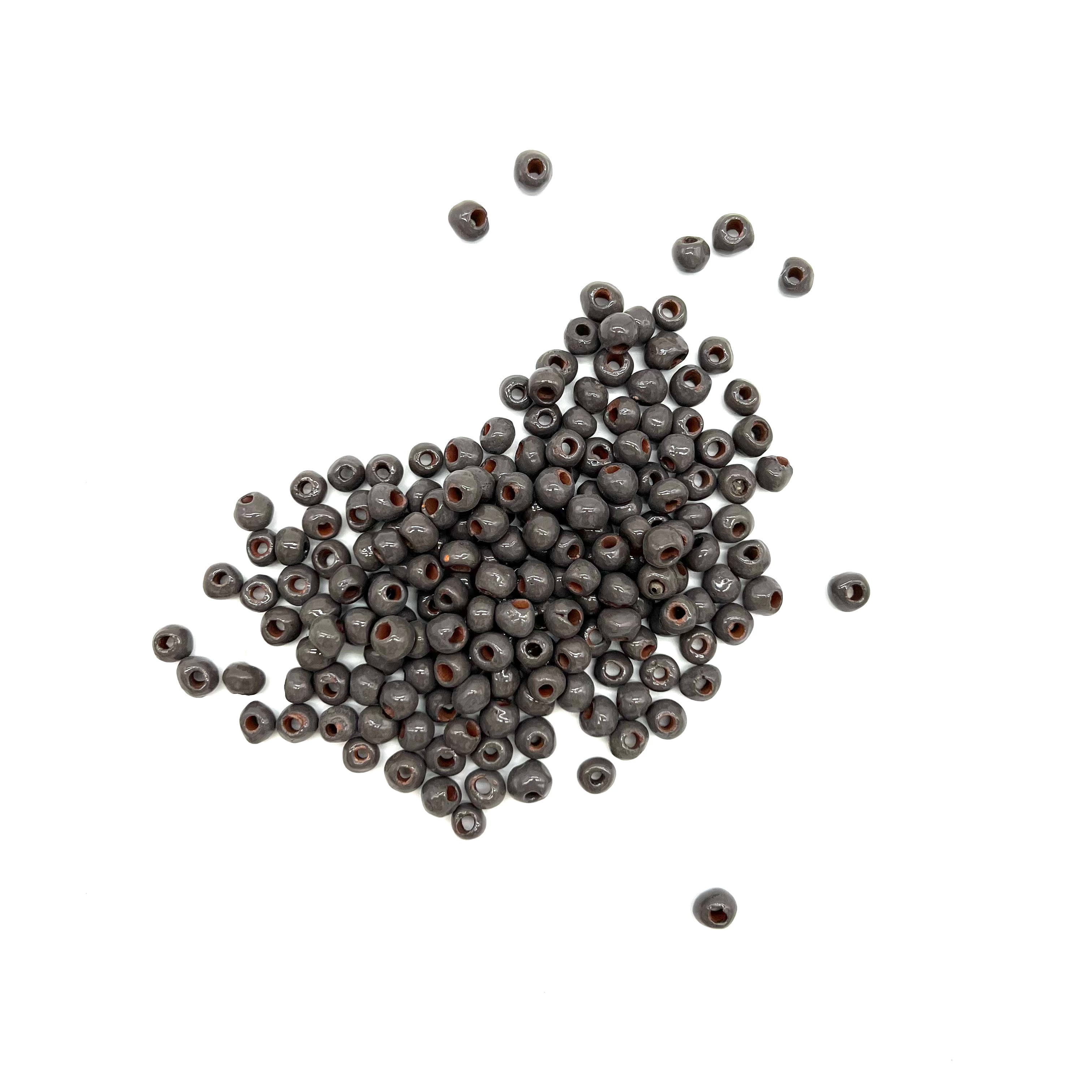 Bulk Beads Ash Gray